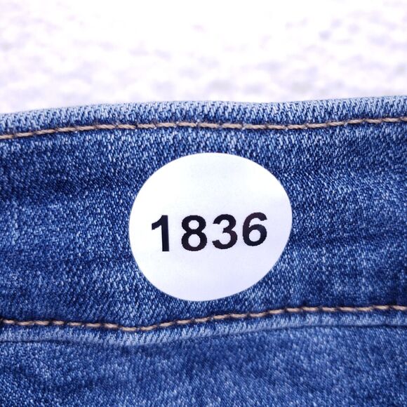 Levis 312 Jeans Denim Cotton Womens SZ 32 Blue Straight Stretch VTG Mid Rise 90s - Picture 11 of 11